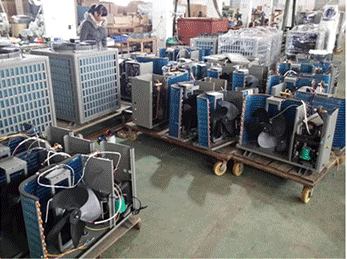 空氣能熱水器，節能年熱水器，熱泵供暖，中央熱水器