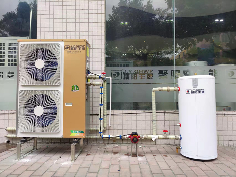聚陽煤改電采暖空氣能安裝視頻
